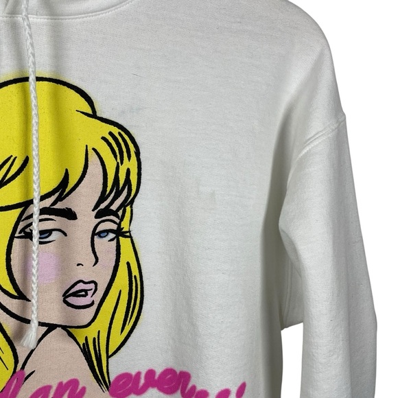 AUTHENTIC Billie Eilish Happier Than Ever Tour Hoodie in White Multi Size M - Picture 5 of 10